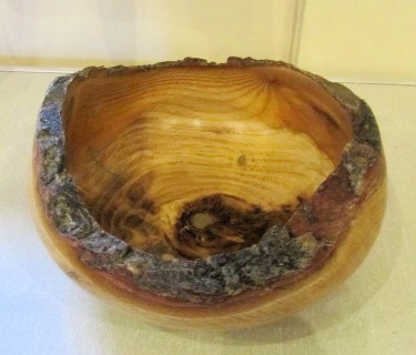 Natural edge bowl by Bill Burden